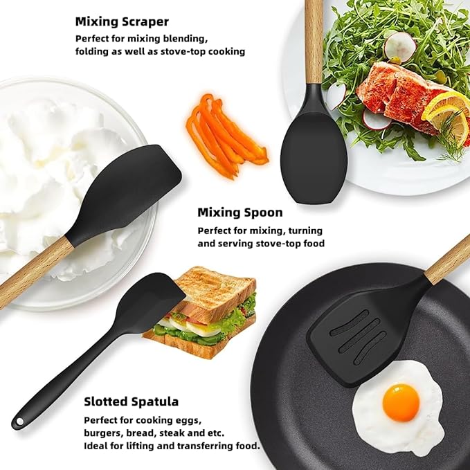 12 Pcs Cooking Utensils Set - Drivonza Mart