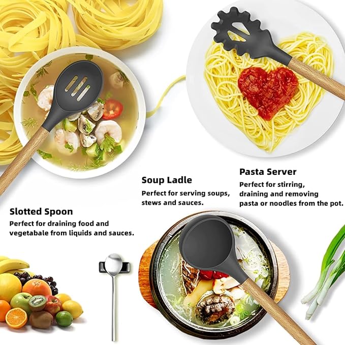 12 Pcs Cooking Utensils Set - Drivonza Mart
