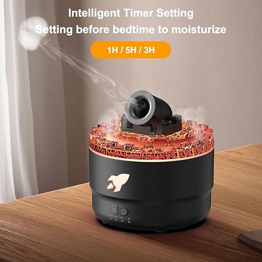 Cannon Aromatherapy Machine with Colorful Light