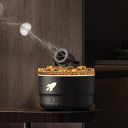 Cannon Aromatherapy Machine with Colorful Light