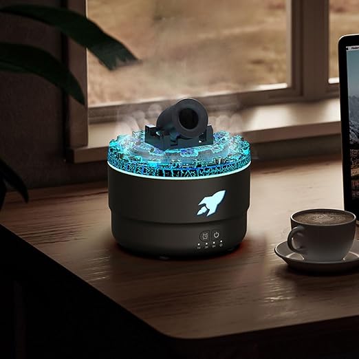 Cannon Aromatherapy Machine with Colorful Light