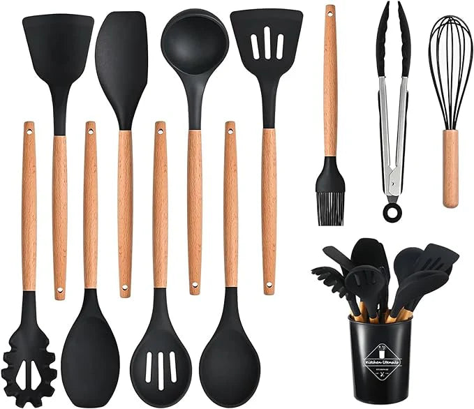 12 Pcs Cooking Utensils Set - Drivonza Mart