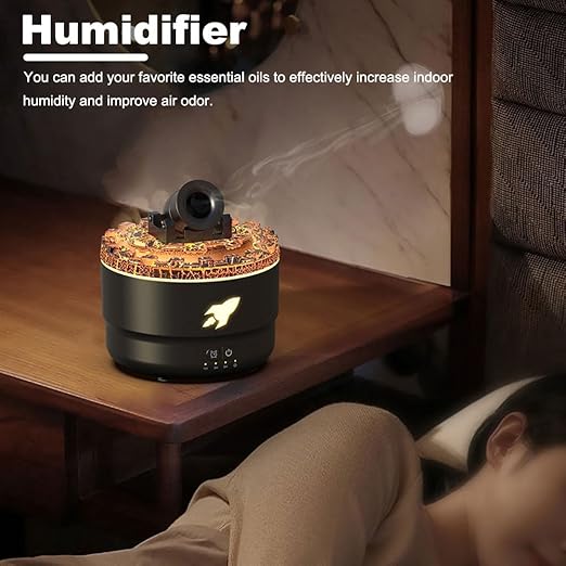 Cannon Aromatherapy Machine with Colorful Light