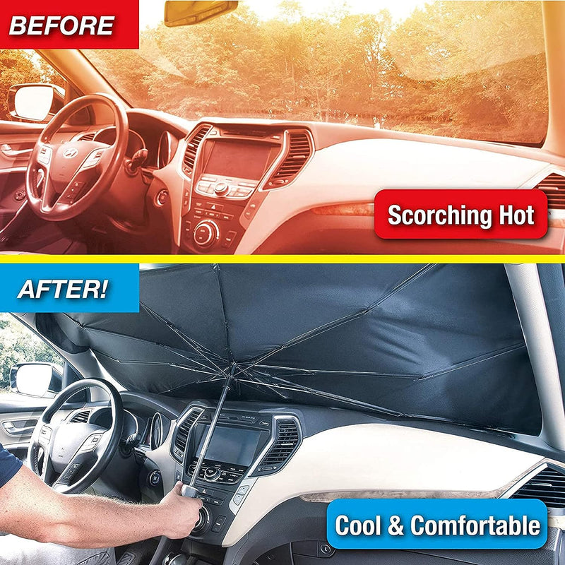 Car Windshield Sun Shade - Drivonza Mart