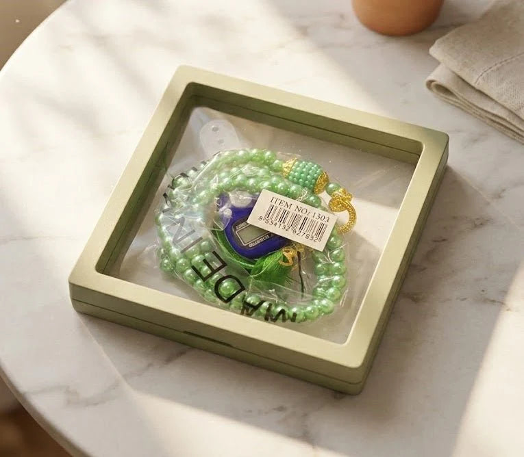 Digital Tasbeeh Counter with Pearl Beads